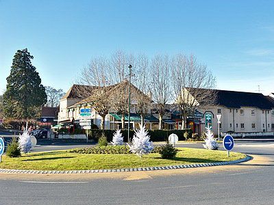 Logis Hotel Restaurant Du Lion D'Argent Et Des Tanneries 라샤트르 외부 사진